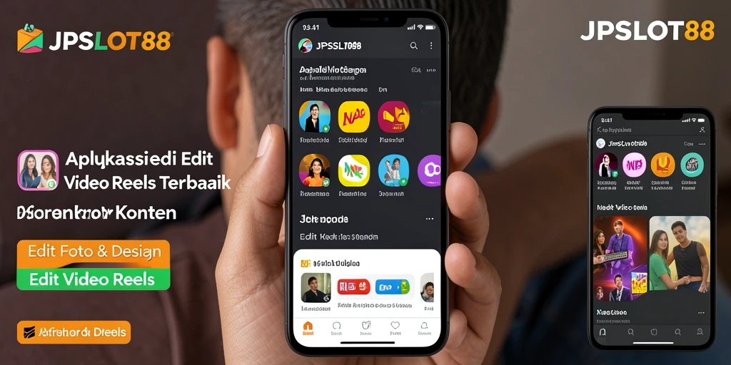 Antarmuka JPSLOT88 untuk Edit Video Reels yang intuitif dan menarik.