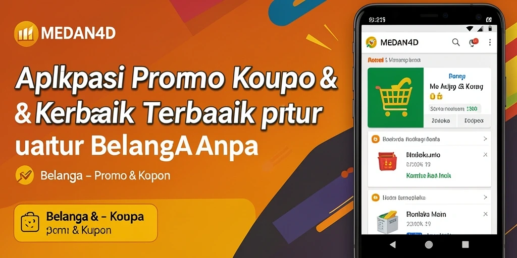 Antarmuka aplikasi MEDAN4D dengan berbagai kupon menarik.