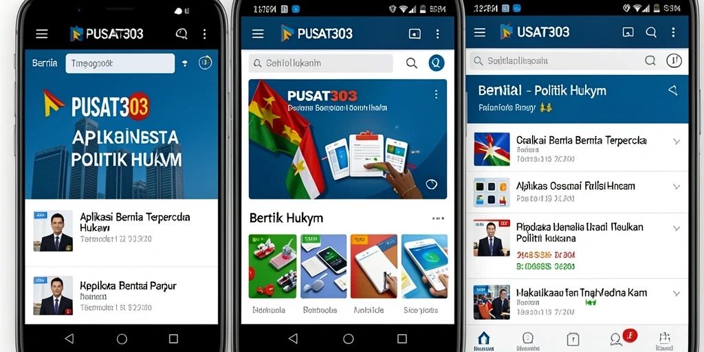 Tampilan antarmuka PUSAT303 yang informatif dan menarik.